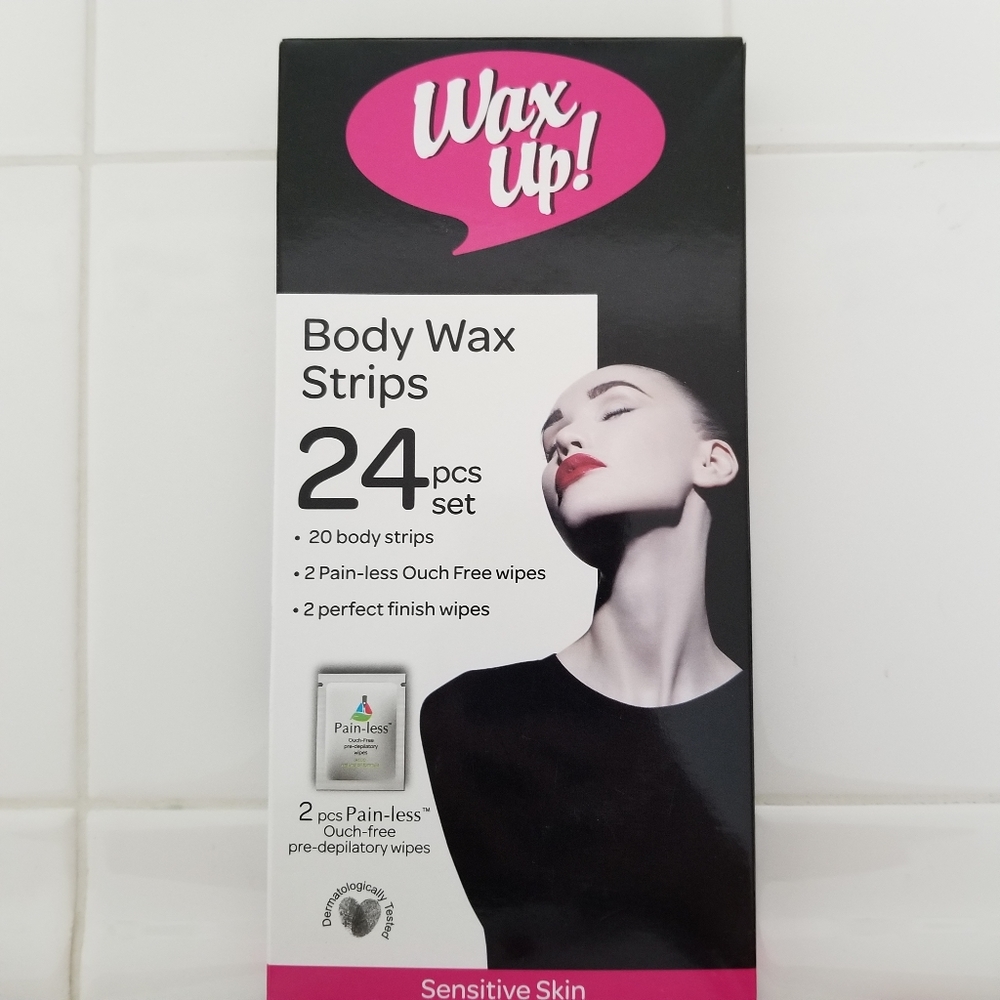 Wax Up! Body wax strips 24 pieces